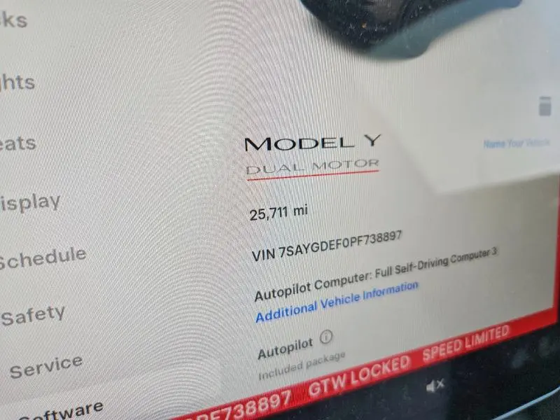 2023 TESLA MODEL Y   