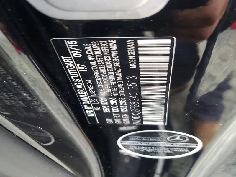 2016 MERCEDES-BENZ S 550  