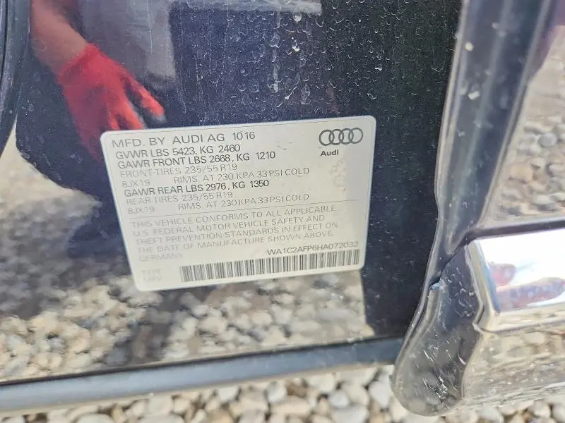 2017 AUDI Q5 PREMIUM  