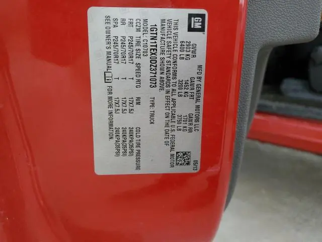 2013 GMC SIERRA C1500  