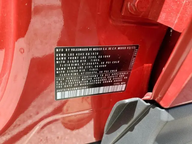 2022 VOLKSWAGEN TAOS SE  