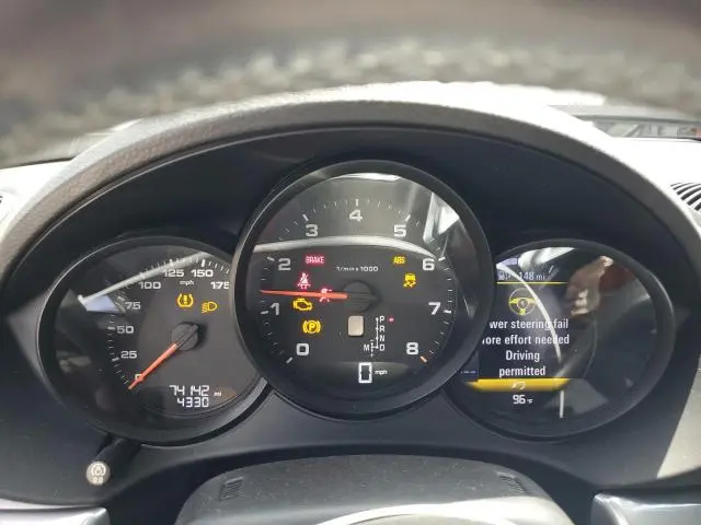 2018 PORSCHE CAYMAN   