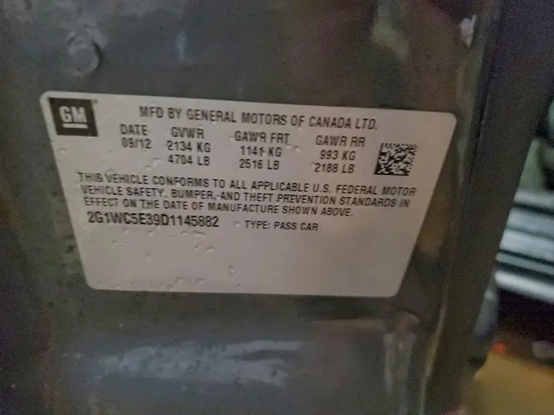 2013 CHEVROLET IMPALA LTZ  