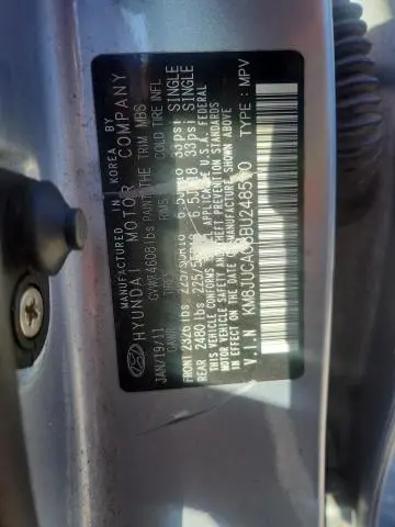 2011 HYUNDAI TUCSON GLS  