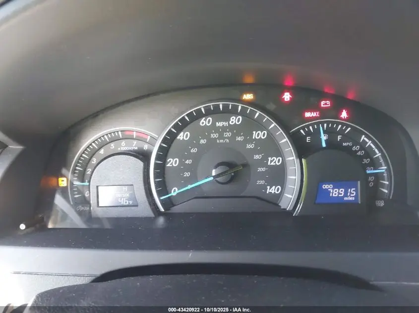 2012 TOYOTA CAMRY LE