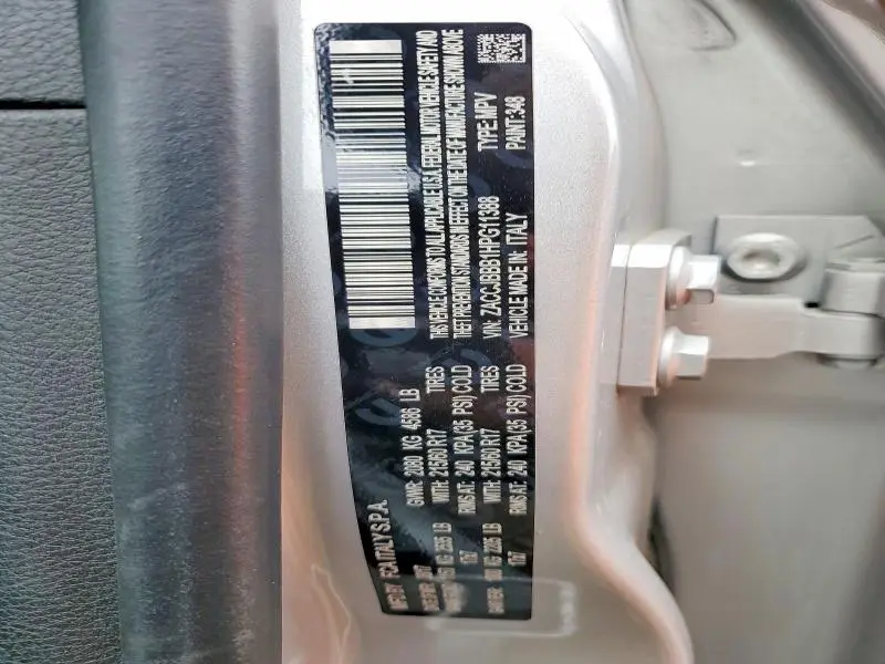 2017 JEEP RENEGADE LATITUDE  