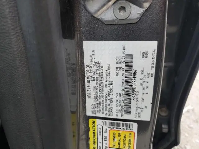 2016 FORD FUSION SE