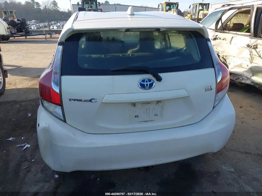 2016 TOYOTA PRIUS C ONE