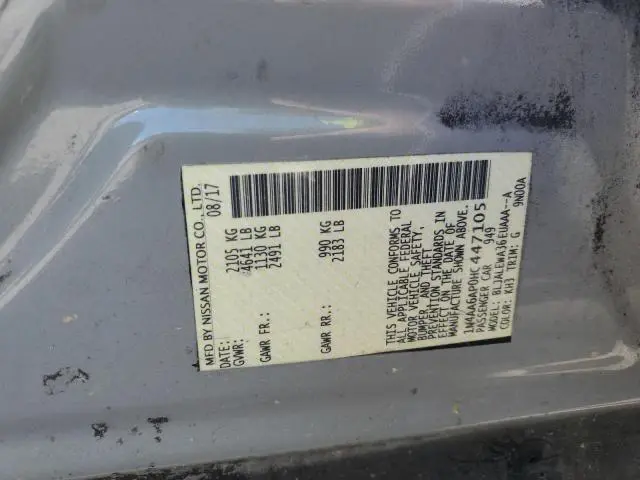 2017 NISSAN MAXIMA 3.5S  