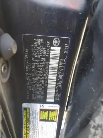 2022 TOYOTA CAMRY LE  