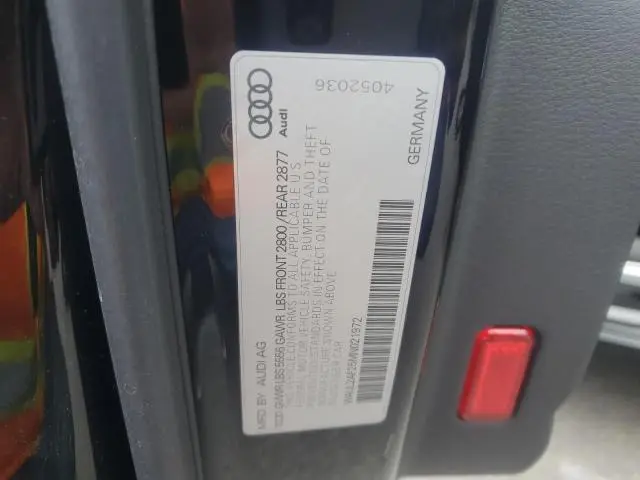 2021 AUDI A6 PREMIUM PLUS  