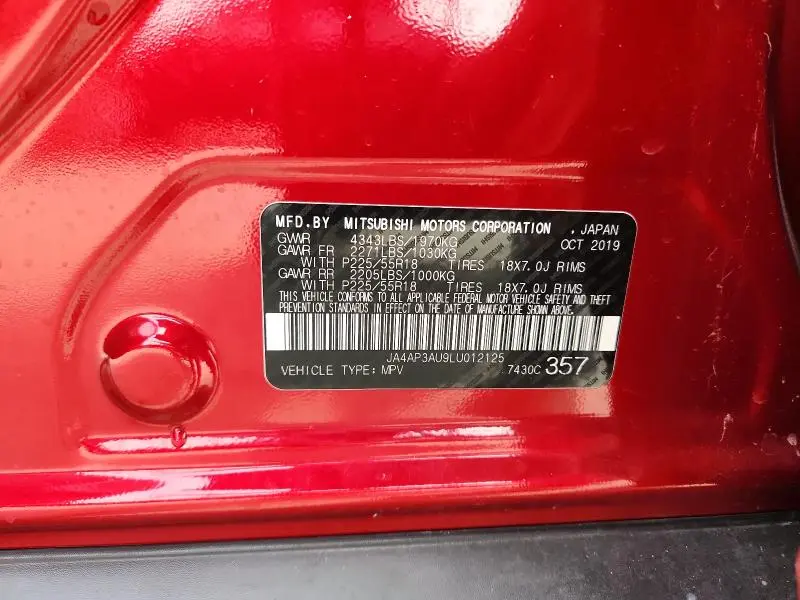 2020 MITSUBISHI OUTLANDER SPORT ES  