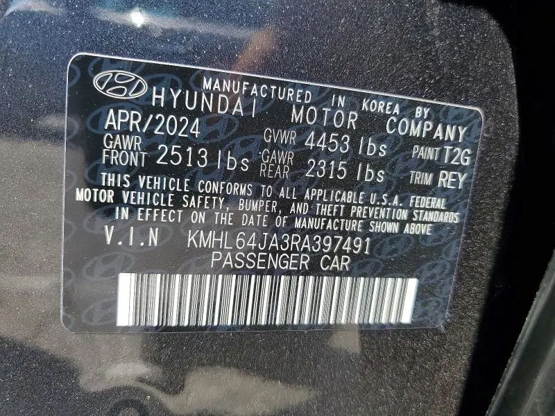 2024 HYUNDAI SONATA SEL  