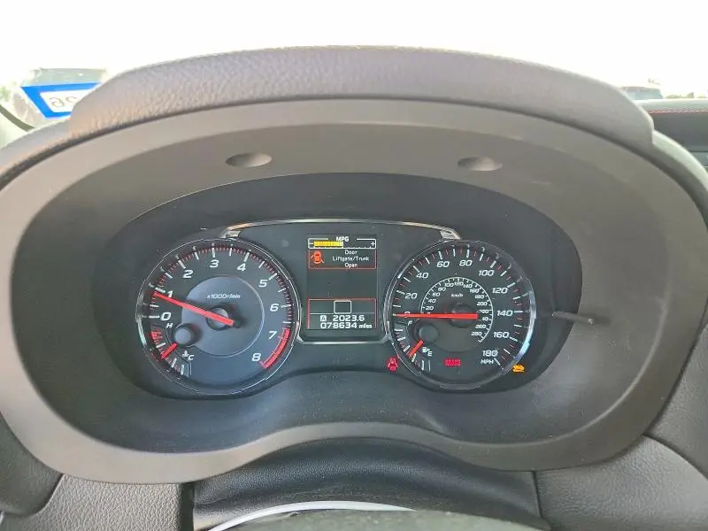 2020 SUBARU WRX   