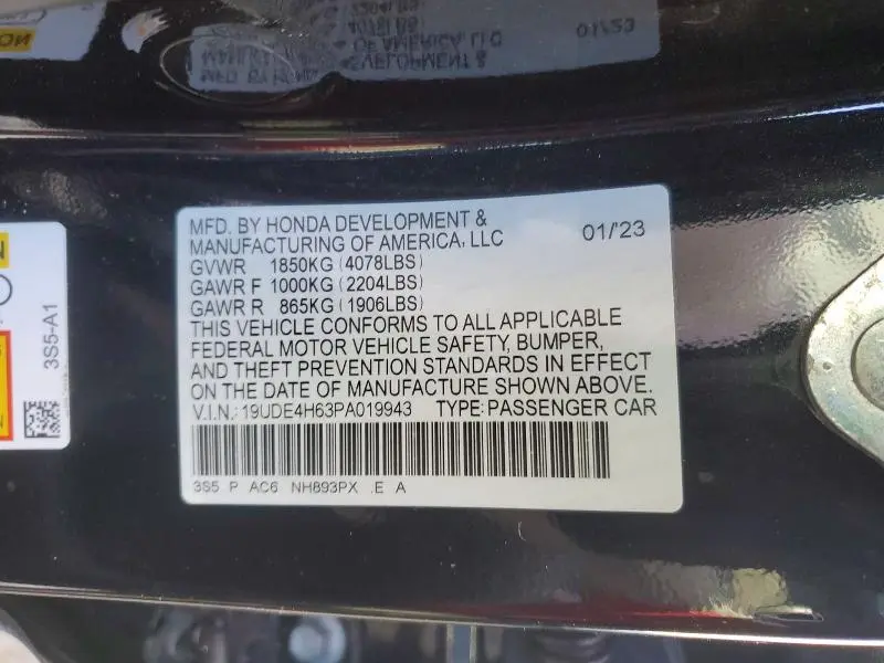 2023 ACURA INTEGRA A-SPEC TECH  