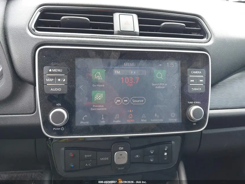 2020 NISSAN LEAF SV 40 KWH