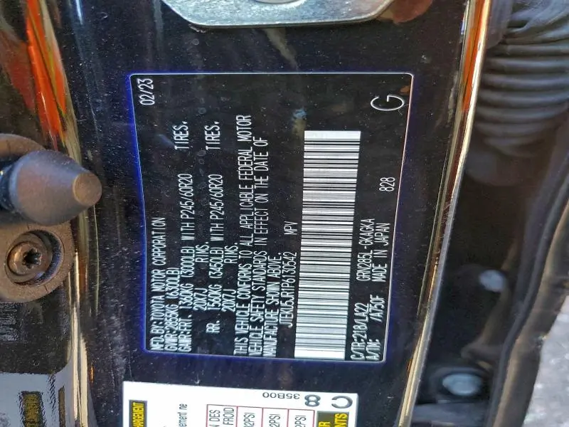 2023 TOYOTA 4RUNNER LIMITED  