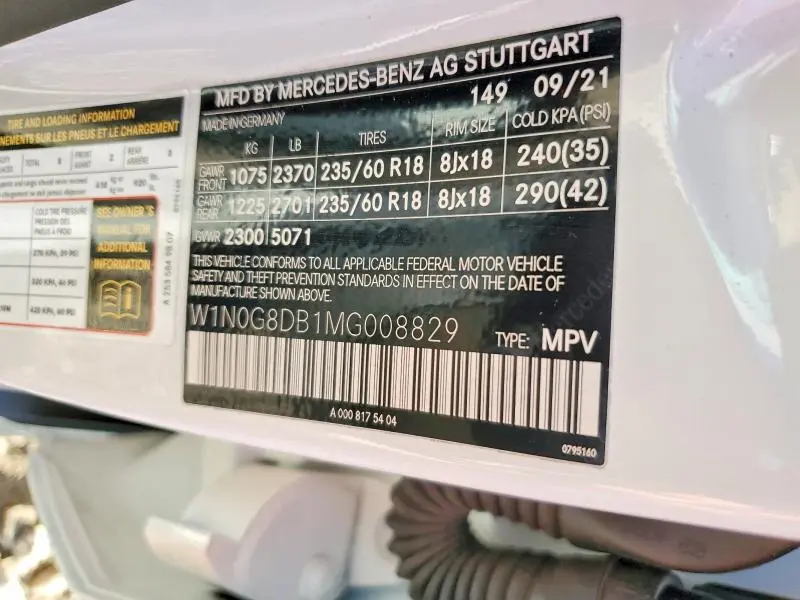2021 MERCEDES-BENZ GLC 300  