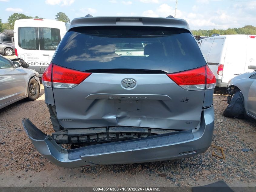 2011 TOYOTA SIENNA LE V6