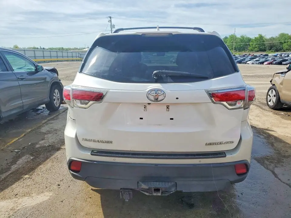 2016 TOYOTA HIGHLANDER LIMITED PLATINUM  