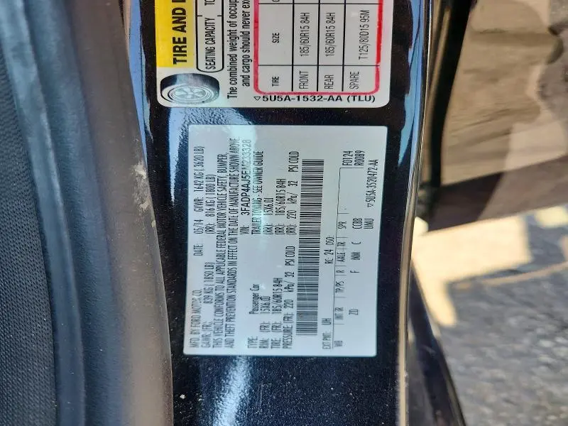 2014 FORD FIESTA S  