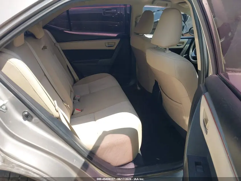 2015 TOYOTA COROLLA LE