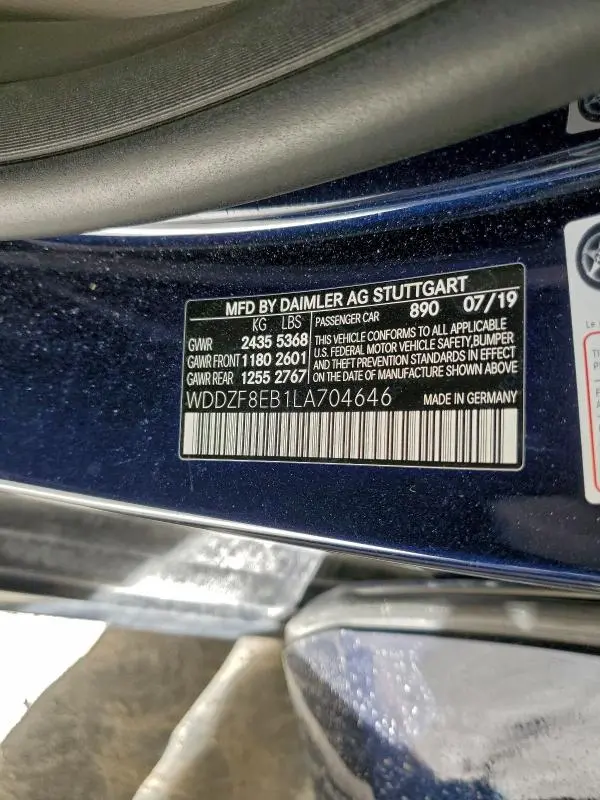 2020 MERCEDES-BENZ E 350 4MATIC  