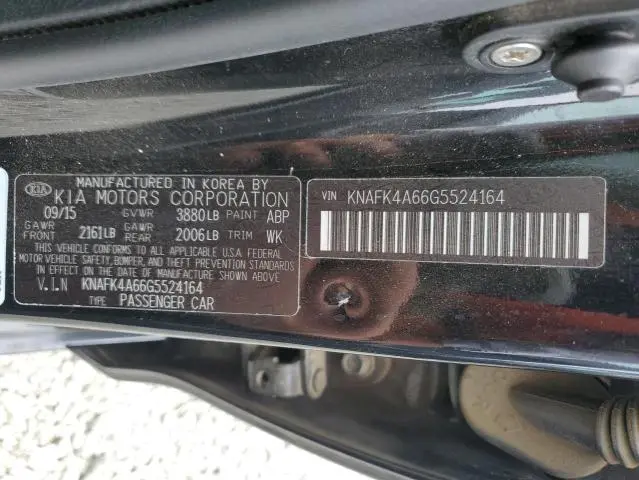 2016 KIA FORTE LX  