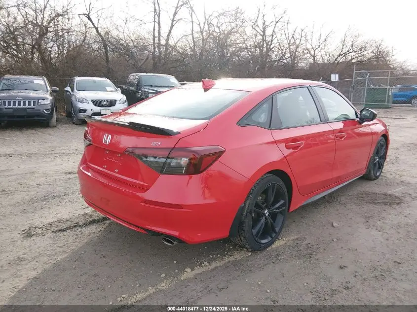 2025 HONDA CIVIC SI BASE W/HIGH PERFORMANCE SUMMER TIRES/