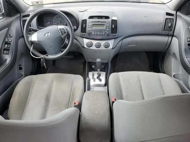 2010 HYUNDAI ELANTRA BLUE  
