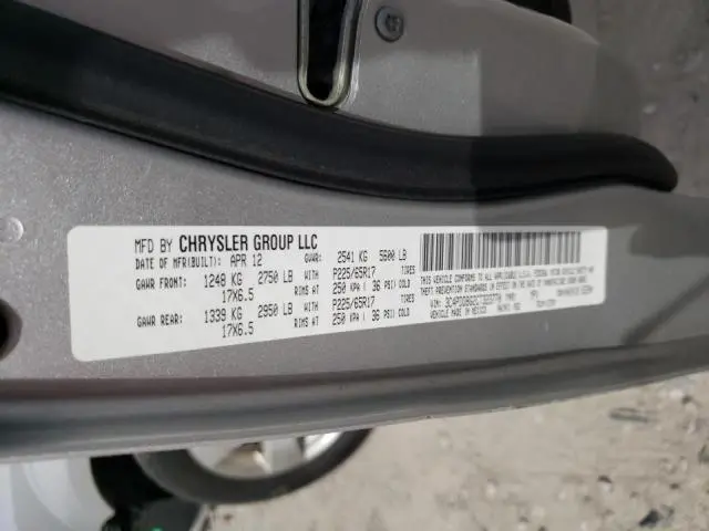 2012 DODGE JOURNEY SXT  