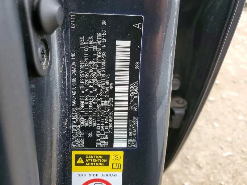2011 LEXUS RX 350  