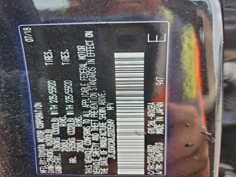 2018 LEXUS RX 450H L BASE  