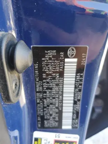 2023 TOYOTA CAMRY LE  