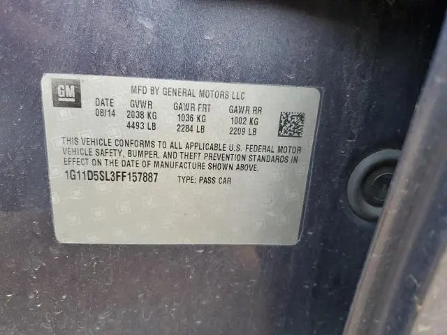 2015 CHEVROLET MALIBU 2LT  
