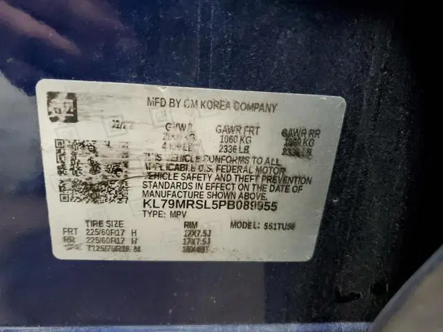 2023 CHEVROLET TRAILBLAZER LT  