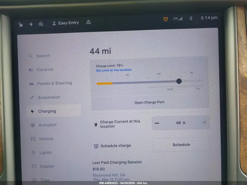 2020 TESLA MODEL X LONG RANGE DUAL MOTOR ALL-WHEEL DRIVE/LONG RANGE PLUS DUAL MOTOR ALL-WHEEL DRIVE