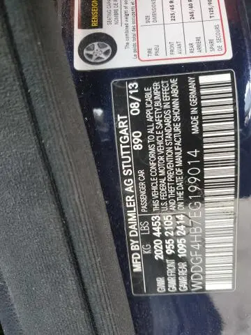 2014 MERCEDES-BENZ C 250