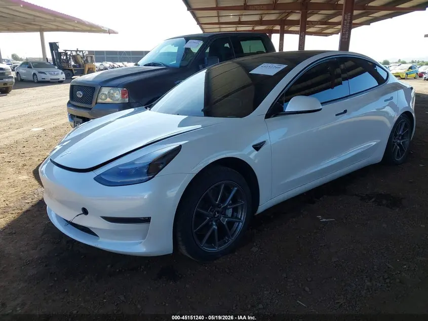 2021 TESLA MODEL 3 STANDARD RANGE PLUS REAR-WHEEL DRIVE
