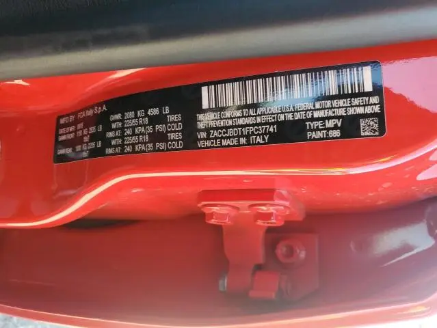 2015 JEEP RENEGADE LIMITED  