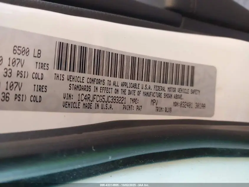 2018 JEEP GRAND CHEROKEE HIGH ALTITUDE 4X4