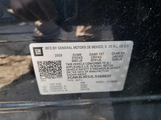 2020 CHEVROLET BLAZER 3LT  