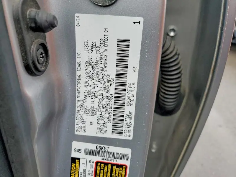 2014 TOYOTA TUNDRA SR5  