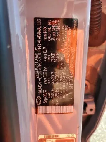 2023 HYUNDAI SANTA CRUZ SEL PREMIUM  