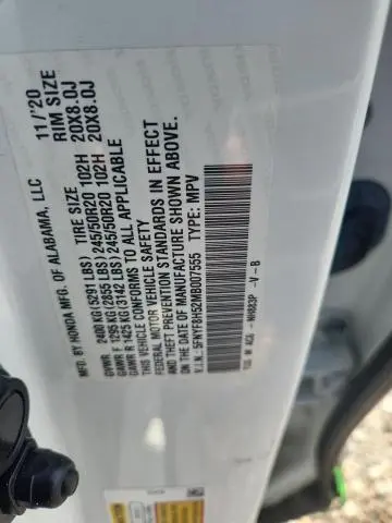 2021 HONDA PASSPORT EXL  