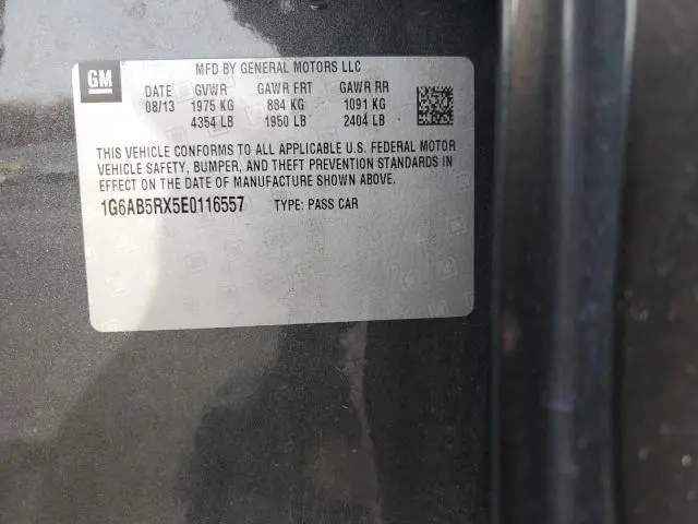 2014 CADILLAC ATS LUXURY  