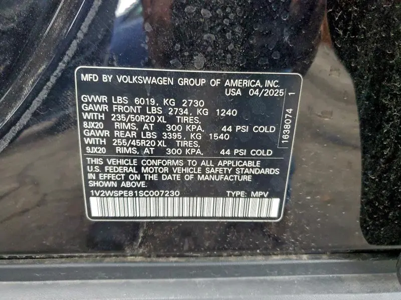 2025 VOLKSWAGEN ID.4 PRO S  