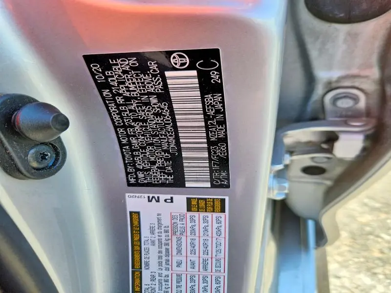 2021 TOYOTA COROLLA SE  