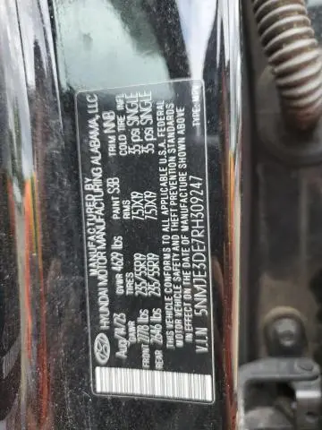 2024 HYUNDAI TUCSON LIMITED  