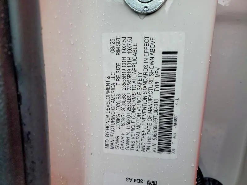 2026 HONDA CR-V SPORT TOURING  